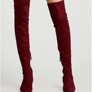 Zara soft over knee boots!